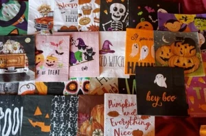 Big Lot Of 45 Halloween Napkins.  Halloween Decor, Decoupage Napkins - Picture 1 of 18