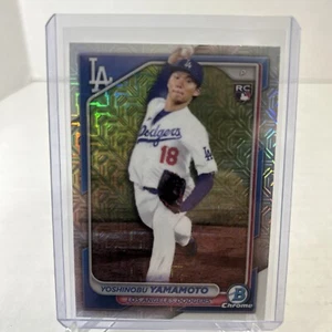 Yoshinobu Yamamoto 2024 Bowman cromo Mojo refractor #36 Dodgers radiocontrol - Imagen 1 de 6