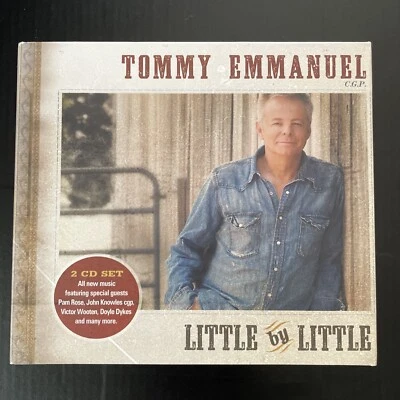 TOMMY Emmanuel Little By Little 2 Disc CD ALBUM SET Foto 1 de 4