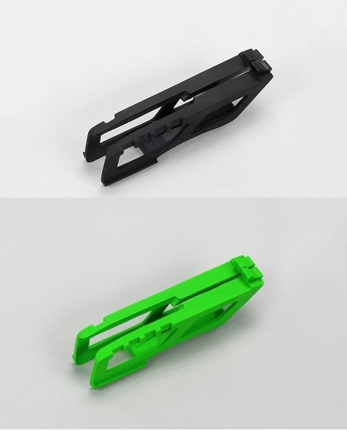 Guía de cadena trasera de plástico OVNI Deslizante interior Kawasaki KX250 F 09-25, KX450 F 09-25 Foto 1 de 1