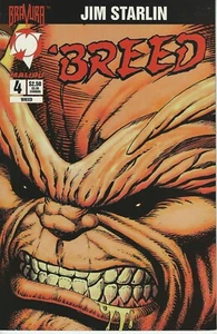Malibu Comics Bravura Jim Starlin's Breed  Issue  #4 April 1994 Lot #2 - Picture 1 of 2