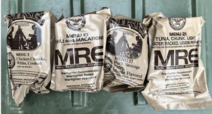 4 US Army Outdoor Camping Mre Wyżywienie Posiłek NATO Gotowy do spożycia 5 10 17 21 - Zdjęcie 1 z 1