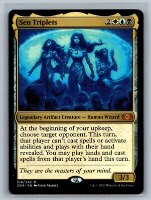 Magic The Gathering Double Masters Sen Triplets #218/332 MTG TCG CCG - Image 1 of 2