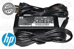 Cargador adaptador de CA inteligente HP 65W original genuino FABRICANTE DE EQUIPOS ORIGINALES con código de 3 clavijas - Imagen 1 de 5