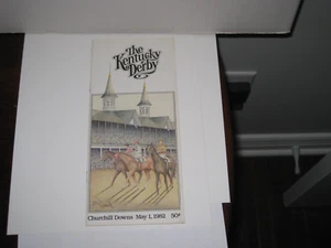 Autographed 1982--108th Kentucky Derby Program HOF-Eddie Delahoussaye - Picture 1 of 4