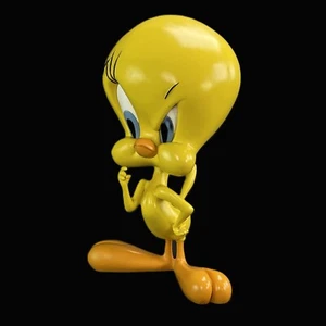 Rare Original Tweety Figure from Tom & Jerry Warner Bros. H 36 cm - Picture 1 of 8