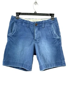 Pantalones Cortos Abercrombie & Fitch Para Hombre Botón Mosca Chino 30 Peso Pesado Y2K Cordón - Imagen 1 de 12