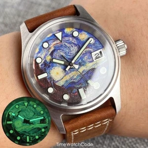 Reloj de buceo automático para hombre Fully Lume NH35 Movt 200 m zafiro impermeable 36 mm - Imagen 1 de 8