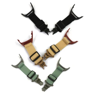 Tactical Goggles Straps Quick Release Band For Fast Helmet Guide Rail - Picture 1 of 9