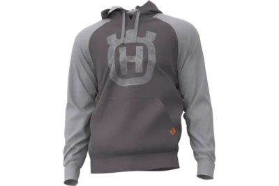Husqvarna SKÖRDA (schwedisch für "Ernte") grauer Pullover Hoodie - Bild 1 von 4