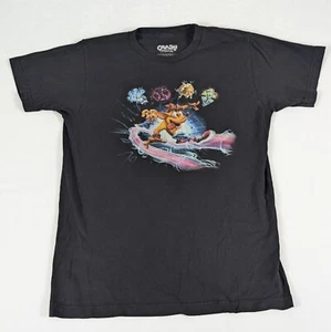 Crash Bandicoot 4 T-Shirt Size M Medium Black Shirt It's About Time - Picture 1 of 14