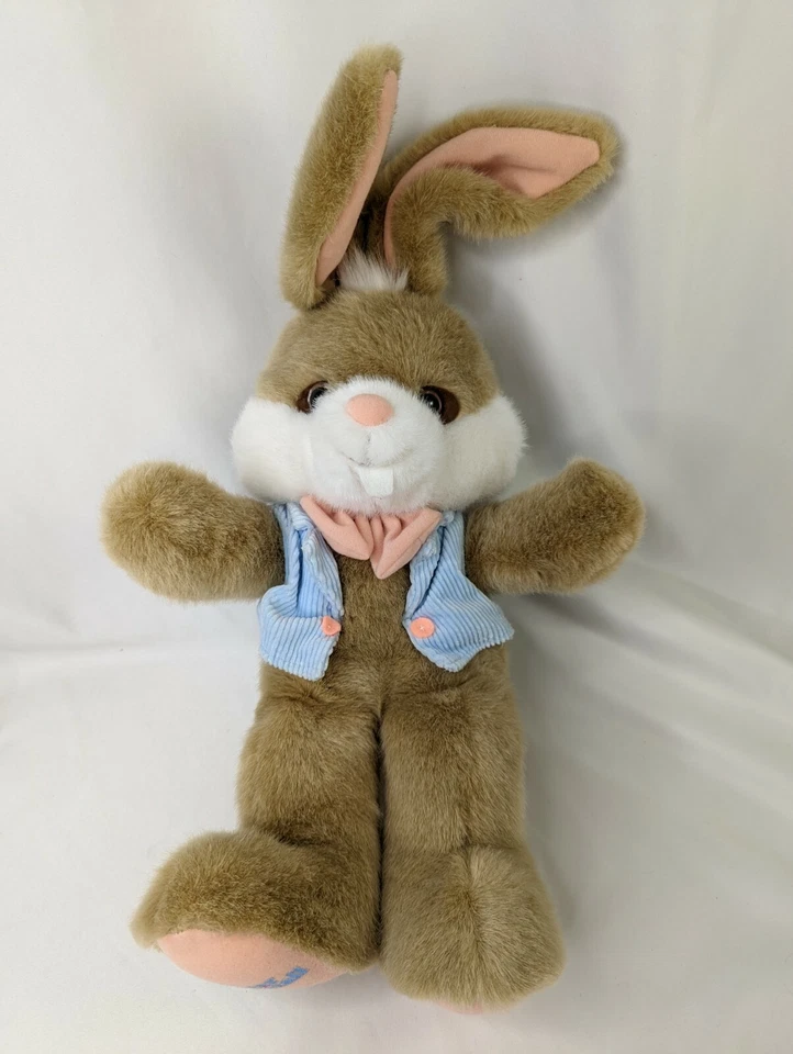 Applause Peter Cottontail Rabbit Plush 1990 13 Inch Stuffed Animal Toy - Image 1 of 4