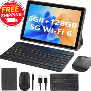 Android 14 Tablet/Laptop Stylus 3 in 1 Set 6GB RAM 128GB ROM, 1TB Expandable - Picture 1 of 8