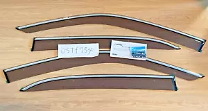 Lexus Genuine LS430 Toyota Celsior 01-06 Side Window Door Visor Rain Guard OEM - Picture 1 of 15