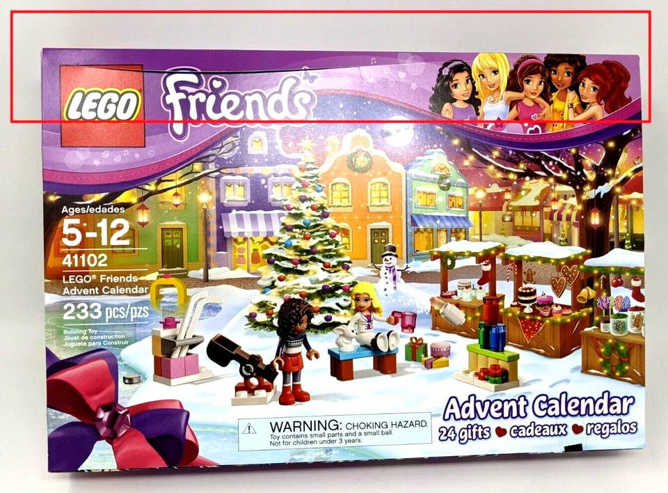 LEGO FRIENDS: Calendario de Adviento Friends (41102) Retirado Nuevo Con Caja Dañada Foto 1 de 1