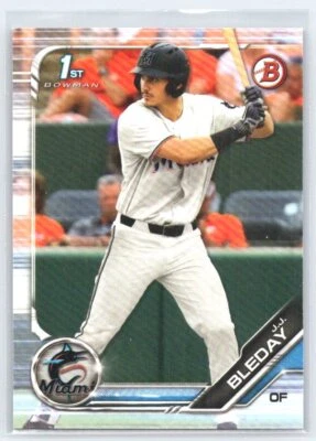 2019 Bowman Draft J.J. Bleday #BD-150  FBC    Miami Marlins - Image 1 of 2