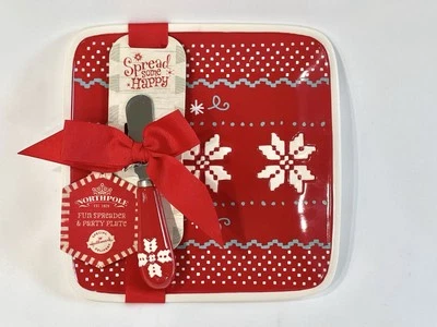 Hallmark Fun Spreader & Party Plate Holiday Christmas Plate - Image 1 of 3