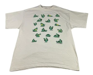 Vintage 90s Turtle Sex Double Sided T-Shirt Fashion Victim Style Mens XL Grunge - Picture 1 of 8