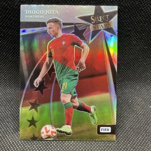 2022-23 Panini Select FIFA Hobby #15 Diogo Jota Select Stars Silver Prizm - Picture 1 of 2