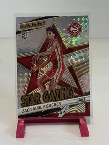 2024-2025 Panini Prizm Revolution Zaccharie Risacher #16 Star Gazing Rookie - Picture 1 of 2