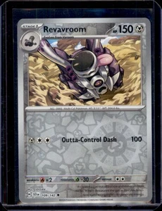 Revavroom SV07: Stellar Crown Pokémon 109/142 Reverse Holo NM+ - Picture 1 of 2
