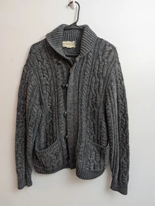 Denim & Supply Ralph Lauren Pullover mit Zopfmuster Schalkragen Größe M - Bild 1 von 4