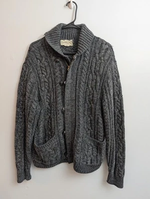 Suéter Denim & Supply Ralph Lauren Tejido con Cable Cuello Chal Talla M Foto 1 de 4