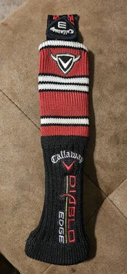 CALLAWAY GOLF DIABLO EDGE HEADCOVER 3 VERY NICE - Image 1 of 2