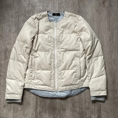 Y's Yohji Yamamoto Para Mujer Plumón Relleno Puff Chaqueta Forro Talla JP 1 Pequeña RARA Foto 1 de 4