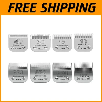 Juego de cuchillas cortapelos desmontables para aseo de perros mascotas Foto 1 de 4