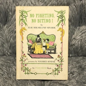 No Fighting, No Biting! by Else Holmelund Minarik I Can Read Book Vtg 1958 - Picture 1 of 10