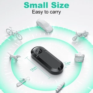 ABS Material 10 Jahre verlängertes Batteriegehäuse für AirTag wasserdichter S - Photo 1/10