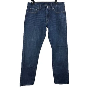 JEANS DE MEZCLILLA AZUL RECTO ORIGINALES LUCKY BRAND 221 para hombre - 32W 30L - Imagen 1 de 12