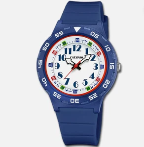 Orologio Calypso da Bambino Blu in Gomma con lancette e numeri K5828/5 - Foto 1 di 1