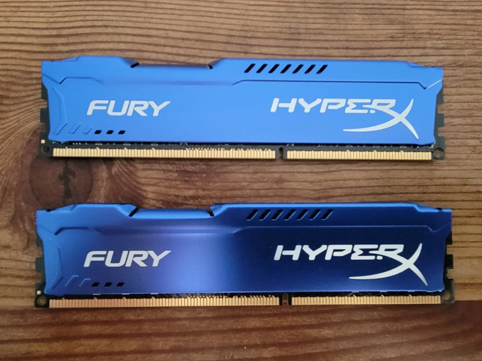 HyperX Fury Blue 16GB(2x8GB) HX316C10FK2/16 DDR3-1600 - Image 1 of 2