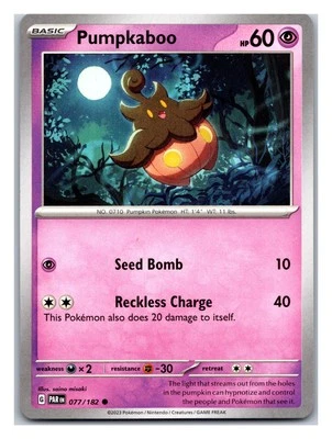 SV04: Paradox Rift #077/182 Pumpkaboo - Image 1 of 2