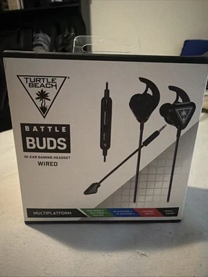 Turtle Beach TBS400201 Battle Buds In-Ear Gaming Headset - Black/Silver - Image 1 of 2