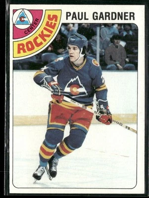 1978-79 Topps Paul Gardner #88 Colorado Rockies - Image 1 of 2
