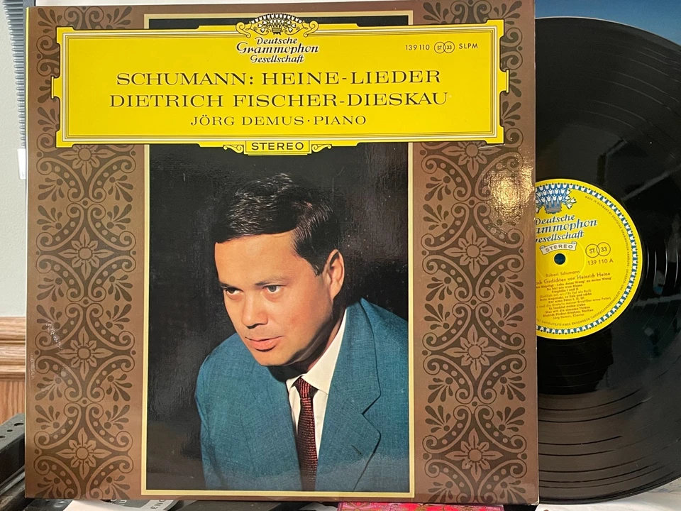 SCHUMANN Heine-Lieder: Dietrich Fischer-Dieskau, Jorg Demus, LP Stereo TULIPS - Image 1 of 1