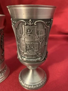 Calice peltro stagno Germania 5" T - Foto 1 di 10