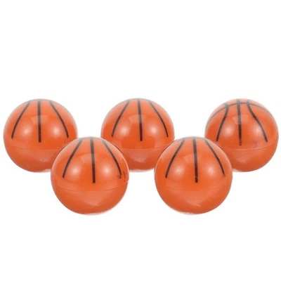  5Pcs Car Tire Valves Cover Basketball Shaped Tire Cap Replacement Tyre Air - Image 1 of 4