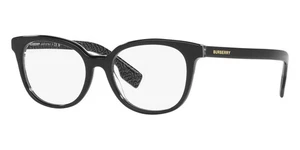 Authentic Burberry Eyeglasses BE2291 3977 Black Full Rim Glasses 53MM - Picture 1 of 4