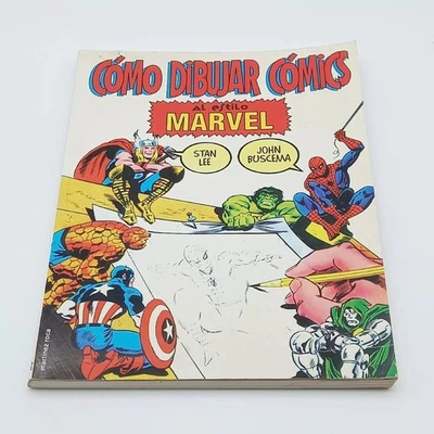 Libro Cómo dibujar cómics al estilo Marvel en español Martinez Roca 1999 1a ed. - Imagen 1 de 4