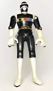 Modellino Power Rangers In Space Galaxy Glider Black Ranger Bandai 1997 RARO - Foto 1 di 7