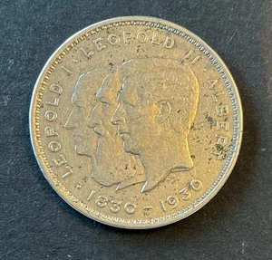Belgium - Albert I - Pretty 10 francs/ 2 Belgas 1930 Fr - Pos B (7) - Picture 1 of 2