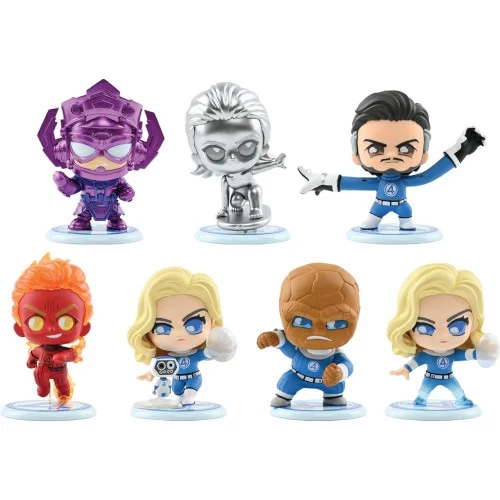 Marvel Fantastic Four First Steps Cosbi Bobble Head Hot Toys 3-Inch Mini-Figure - Image 1 of 1