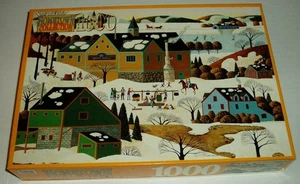Heronim Hometown Jigsaw Puzzle Maple Sugaring - Picture 1 of 1