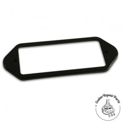 Cuña elevadora espaciadora de plástico para pastilla Kluson Dogear P-90 (1 pieza) baja - negra Foto 1 de 2