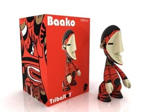 FIGURA VINILO URBANO DISEÑADOR TRIBALTOY ROJO BAAKO - Imagen 1 de 1