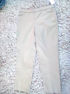 NWT Alfred Dunner Pants 8 Petite Rayon Nylon Spandex Measurements Listed - Picture 1 of 8